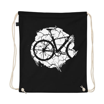 Grunge Circle - Cycling - Organic Turnbeutel fahrrad