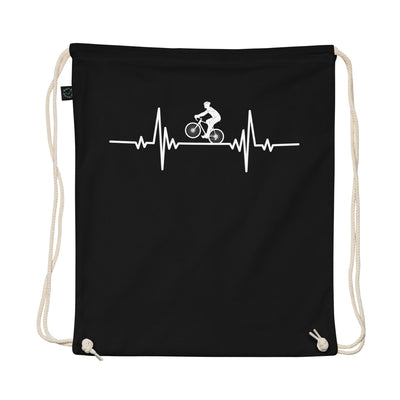 Heartbeat Extreme Mountainbiking - Organic Turnbeutel mountainbike Schwarz