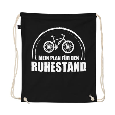 Mein Plan Fur Den Ruhestand - Organic Turnbeutel e-bike Schwarz