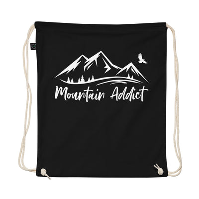 Mountain Addict - Organic Turnbeutel berge Schwarz