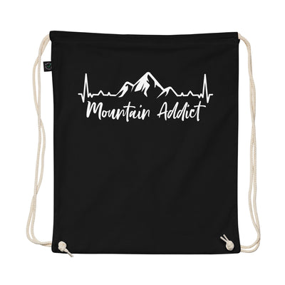 Mountain Addict 1 - Organic Turnbeutel berge Schwarz