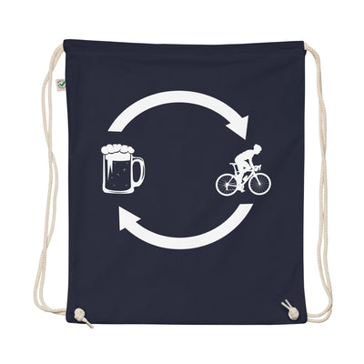 Beer Loading Arrows And Cycling 1 - Organic Turnbeutel fahrrad