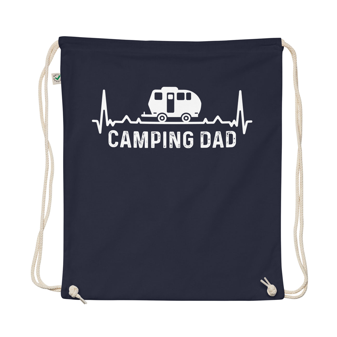 Camping Dad 4 - Organic Turnbeutel camping
