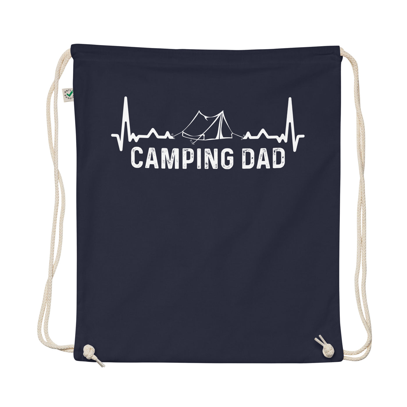 Camping Dad 5 - Organic Turnbeutel camping