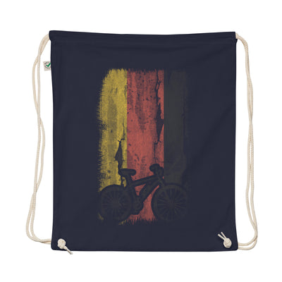 German Flag And Ebike - Organic Turnbeutel e-bike