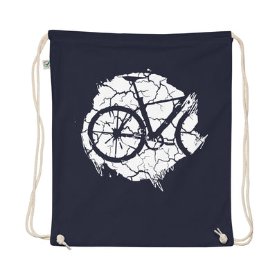 Grunge Circle - Cycling - Organic Turnbeutel fahrrad