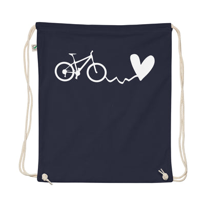 Heart - Cycle - Organic Turnbeutel fahrrad