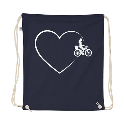 Heart 2 And Cycling - Organic Turnbeutel fahrrad