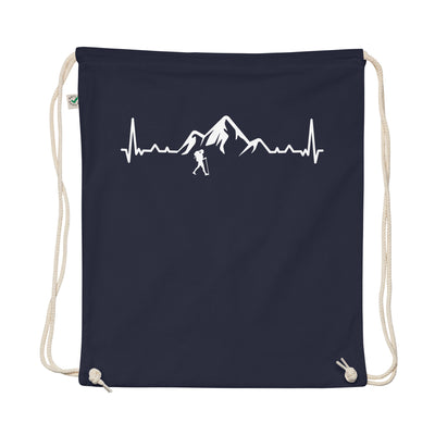 Heartbeat Mountain 1 And Hiking - Organic Turnbeutel wandern