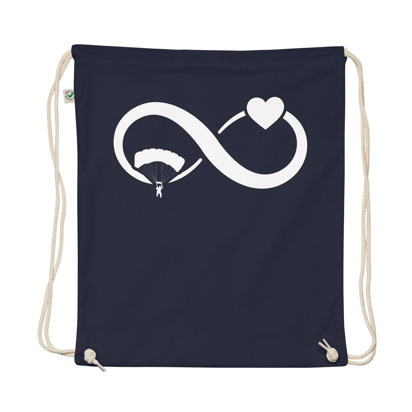 Infinity Heart And Paragliding - Organic Turnbeutel berge