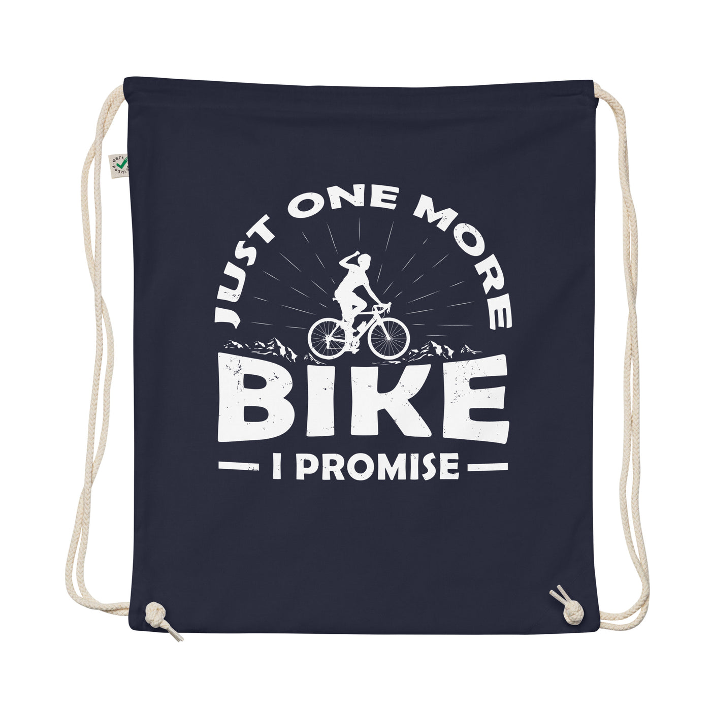 Just One More Bike, I Promise - Organic Turnbeutel fahrrad