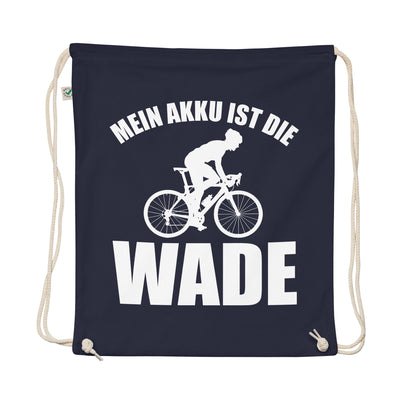 Mein Akku Ist Die Wade 2 - Organic Turnbeutel fahrrad