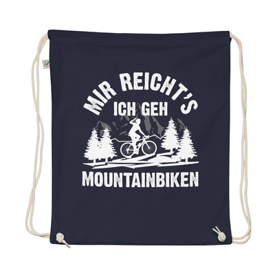 Mir Reicht'S Ich Geh Mountainbiken - Organic Turnbeutel mountainbike