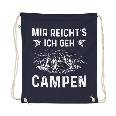 Mir Reicht'S Ich Gen Campen - Organic Turnbeutel camping