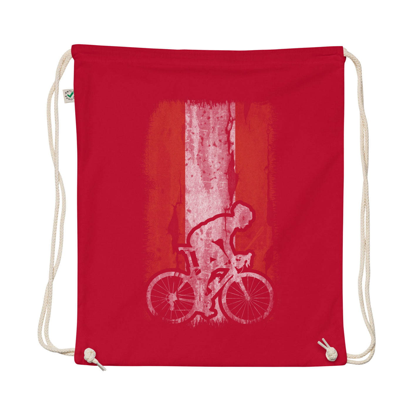 Austria Flag 1 And Cycling - Organic Turnbeutel fahrrad