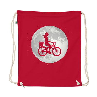 Full Moon - Female Cycling - Organic Turnbeutel fahrrad
