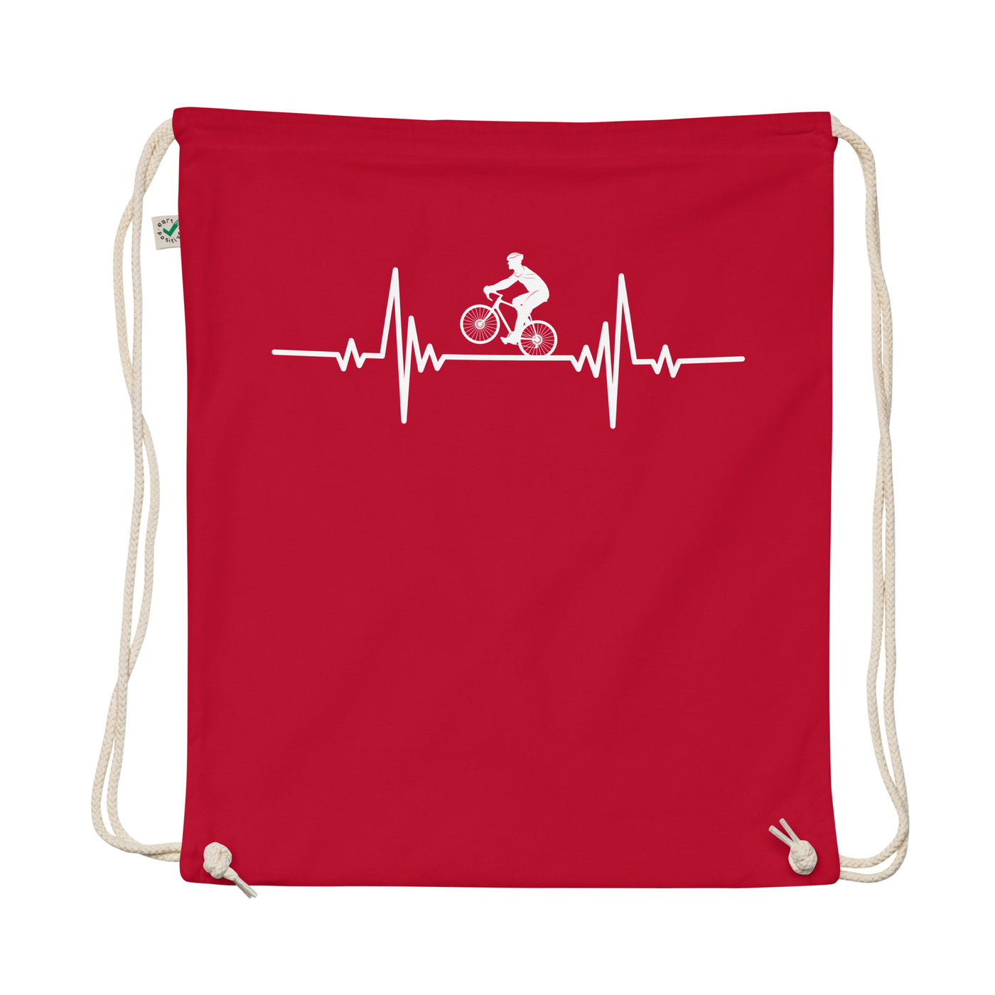 Heartbeat Extreme Mountainbiking - Organic Turnbeutel mountainbike