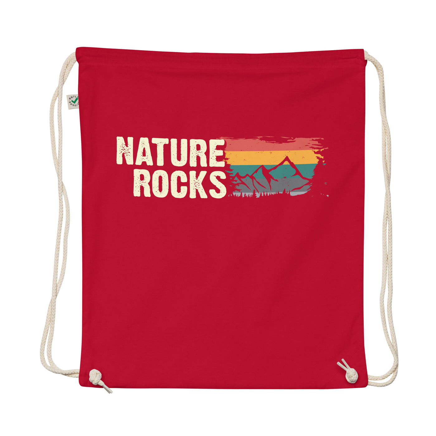 Nature Rocks - Organic Turnbeutel berge camping wandern