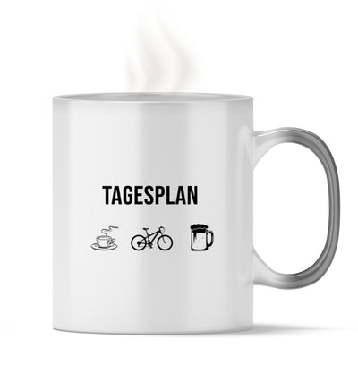 Tagesplan Kaffee, Fahrrad und Bier - Zauber Tasse-BERGLUST