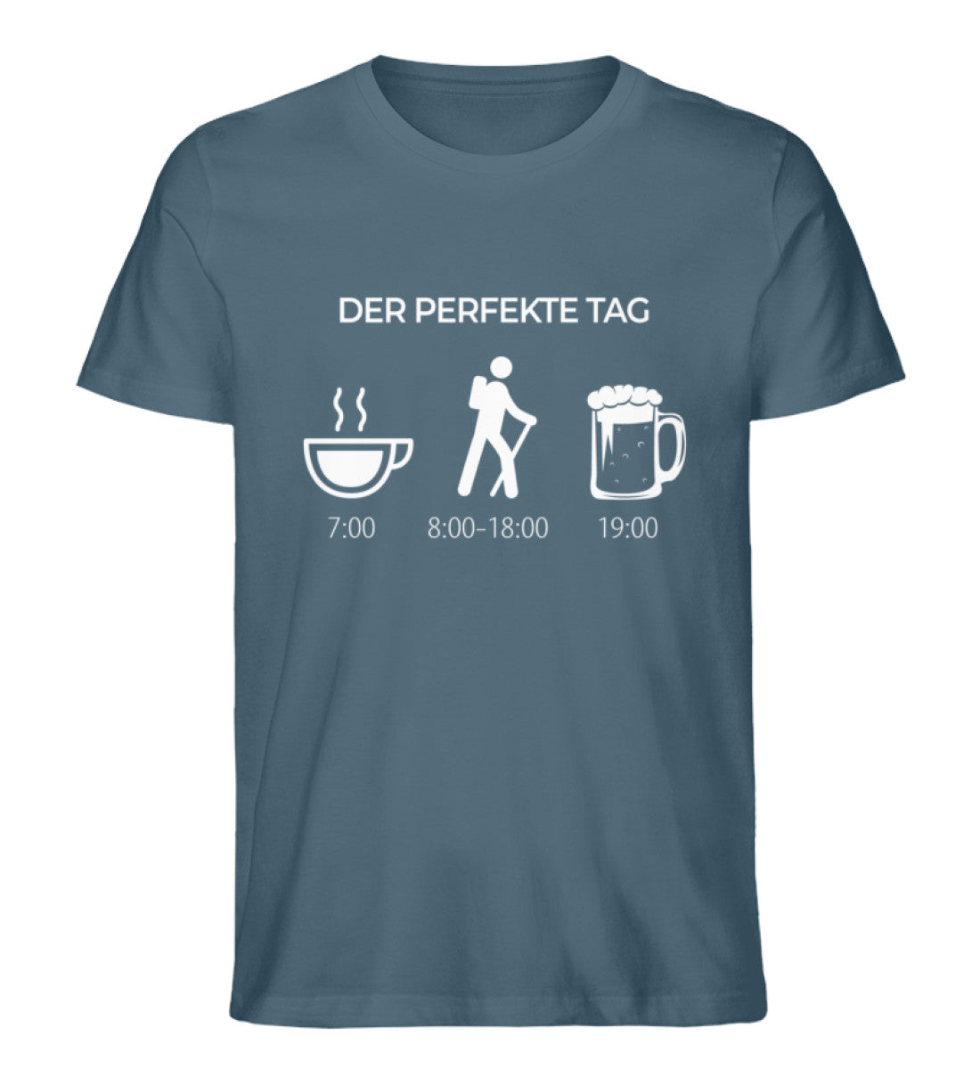 Der perfekte Tag - Herren Premium Organic T-Shirt wandern Stargazer