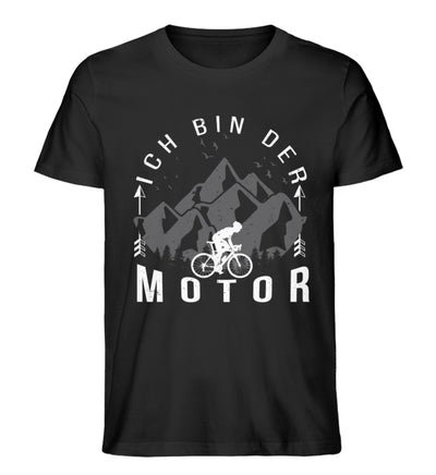 Ich Bin Der Motor - Herren Organic T-Shirt fahrrad mountainbike Schwarz