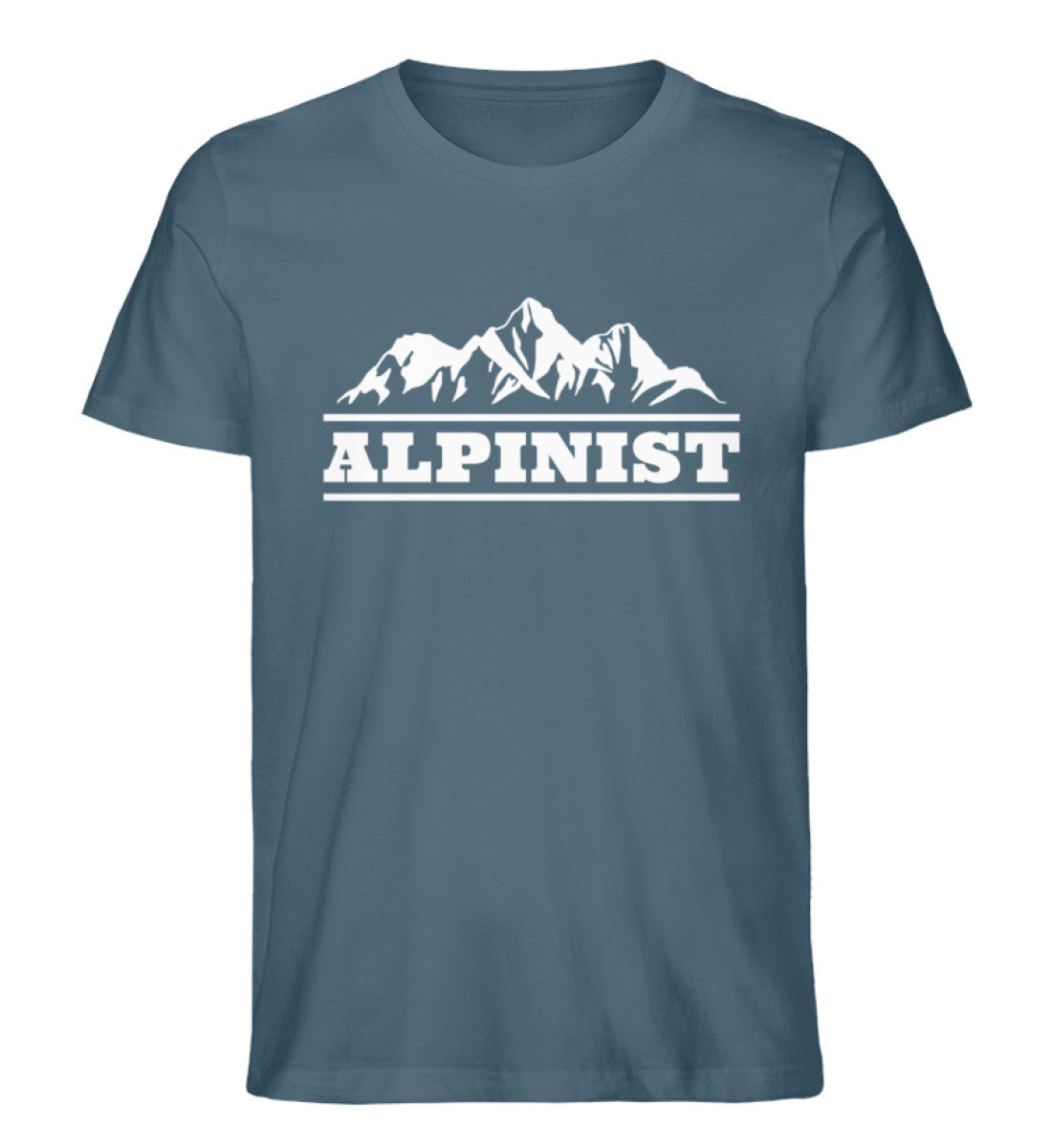 Alpinist - Herren Premium Organic T-Shirt berge wandern Stargazer