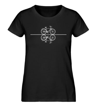 Fahrrad - Damen Organic T-Shirt fahrrad Schwarz
