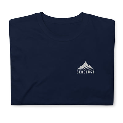 Berglust Logo - T-Shirt (Unisex) (Bestickt) berge Navyblau