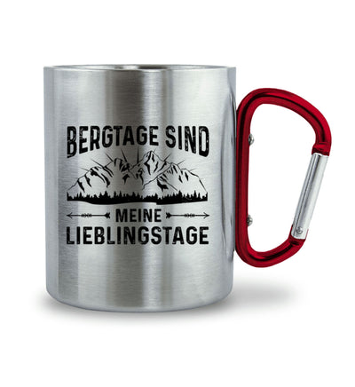 Bergtage - Lieblingstage - Karabiner Tasse berge wandern 330ml