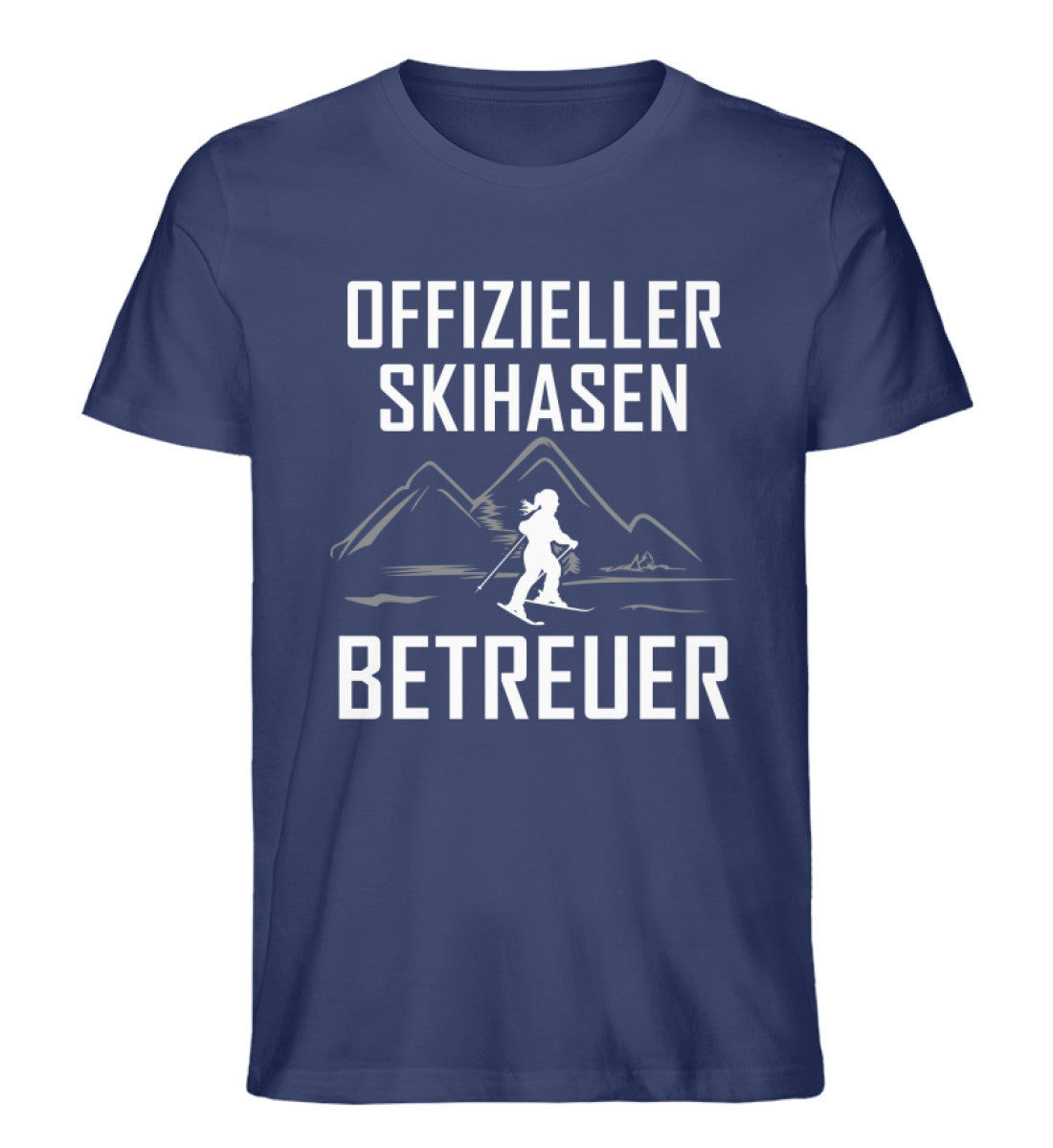 Skihasen Betreuer - Herren Organic T-Shirt ' ski Navyblau